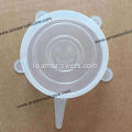 Custom leakproof food silicone lids stretch